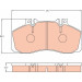 TRW | Bremsbelagsatz, Scheibenbremse | GDB5050 TRW | Bremsbelagsatz, Scheibenbremse | GDB5050