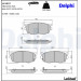 Delphi | Bremsbelagsatz, Scheibenbremse | LP1527 Delphi | Bremsbelagsatz, Scheibenbremse | LP1527