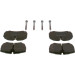 0 986 424 750 Bremsbelagsatz, Scheibenbremse