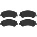 GDB1724 Bremsbelagsatz, Scheibenbremse COTEC