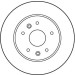 TRW | Bremsscheibe | DF1029 TRW | Bremsscheibe | DF1029