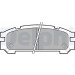 Delphi | Bremsbelagsatz, Scheibenbremse | LP814 Delphi | Bremsbelagsatz, Scheibenbremse | LP814