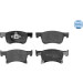 Meyle Bremsbelagsatz, Scheibenbremse MEYLE-ORIGINAL: True to OE 025 221 2318