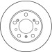 TRW | Bremsscheibe | DF1114 TRW | Bremsscheibe | DF1114