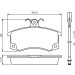 0 986 494 533 Bremsbelagsatz, Scheibenbremse
