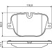 0 986 494 409 Bremsbelagsatz, Scheibenbremse