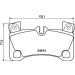 Hella | Bremsbelagsatz, Scheibenbremse | 8DB 355 014-631