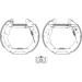 8DB 355 004-321 Bremsbackensatz Shoe Kit Pro