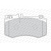 Ferodo Bremsbelagsatz, Scheibenbremse FUSE+ Technology FDB4694