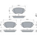 BOSCH | Bremsbelagsatz, Scheibenbremse | 0 986 460 063 BOSCH | Bremsbelagsatz, Scheibenbremse | 0 986 460 063