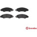 Brembo | Bremsbelagsatz, Scheibenbremse | P 78 012 Brembo | Bremsbelagsatz, Scheibenbremse | P 78 012