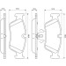 BOSCH | Bremsbelagsatz, Scheibenbremse | 0 986 494 096