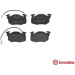 Brembo | Bremsbelagsatz, Scheibenbremse | P 68 010 Brembo | Bremsbelagsatz, Scheibenbremse | P 68 010