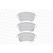 Ferodo Bremsbelagsatz, Scheibenbremse PREMIER FDB4339