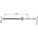 BOSCH | Seilzug, Feststellbremse | 1 987 482 875 BOSCH | Seilzug, Feststellbremse | 1 987 482 875
