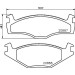 Hella | Bremsbelagsatz, Scheibenbremse | 8DB 355 017-521