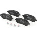 Delphi Bremsbelagsatz, Scheibenbremse LP2028