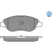 Meyle | Bremsbelagsatz, Scheibenbremse | 025 224 7619 Meyle | Bremsbelagsatz, Scheibenbremse | 025 224 7619