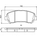 BOSCH | Bremsbelagsatz, Scheibenbremse | 0 986 494 244 BOSCH | Bremsbelagsatz, Scheibenbremse | 0 986 494 244