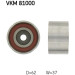 SKF | Umlenk-/Führungsrolle, Zahnriemen | VKM 81000 SKF | Umlenk-/Führungsrolle, Zahnriemen | VKM 81000