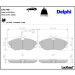 Delphi Bremsbelagsatz, Scheibenbremse LP1748