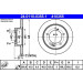 ATE | Bremsscheibe | 24.0110-0355.1 ATE | Bremsscheibe | 24.0110-0355.1