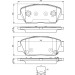 0 986 494 671 Bremsbelagsatz, Scheibenbremse