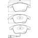 Hella | Bremsbelagsatz, Scheibenbremse | 8DB 355 014-031