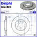 Delphi | Bremsscheibe | BG3893