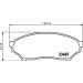 Hella | Bremsbelagsatz, Scheibenbremse | 8DB 355 009-521