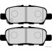 J3611051 Bremsbelagsatz, Scheibenbremse