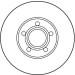 TRW | Bremsscheibe | DF2652 TRW | Bremsscheibe | DF2652
