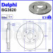 Delphi | Bremsscheibe | BG3620
