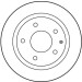TRW | Bremsscheibe | DF2705 TRW | Bremsscheibe | DF2705