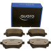 Bremsbelagsatz, Scheibenbremse QUARO SILVER CERAMIC QP5999C