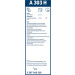 3 397 016 316 Wischblatt Rear Aerotwin