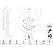 BOSCH | Bremsscheibe | 0 986 478 527