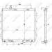 NRF | Kühler, Motorkühlung | 53337 NRF | Kühler, Motorkühlung | 53337