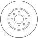 TRW | Bremsscheibe | DF1627 TRW | Bremsscheibe | DF1627