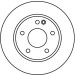 TRW | Bremsscheibe | DF4034
