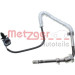 Metzger | Sensor, Abgastemperatur | 0894037