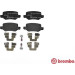 Brembo | Bremsbelagsatz, Scheibenbremse | P 50 058