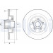 Delphi | Bremsscheibe | BG9133RS