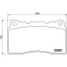 Brembo | Bremsbelagsatz, Scheibenbremse | P 54 040