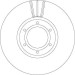 TRW Bremsscheibe DF4111