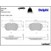 Delphi Bremsbelagsatz, Scheibenbremse LP1714