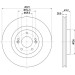 Hella | Bremsscheibe | 8DD 355 131-351