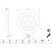 BOSCH | Bremsscheibe | 0 986 479 C73 BOSCH | Bremsscheibe | 0 986 479 C73