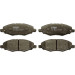 GDB3427 Bremsbelagsatz, Scheibenbremse