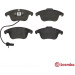 Brembo | Bremsbelagsatz, Scheibenbremse | P 85 113 Brembo | Bremsbelagsatz, Scheibenbremse | P 85 113